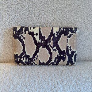 HTF! Club Monaco Crossbody Snakeskin Bag